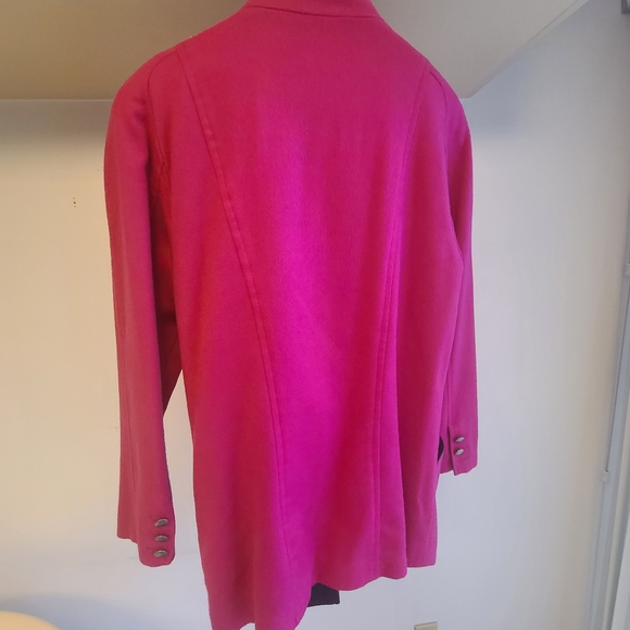 Lutz Teutloff Vintage 80s Wool /Cashmere blend Jacket - Picture 6 of 8